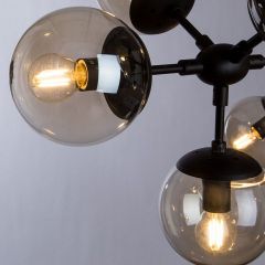 Люстра на штанге Arte Lamp Bolla A1664SP-12BK | фото 4