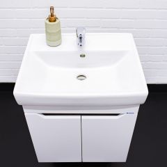 Тумба под умывальник "Енисей 50" Мечта без ящика подвесная Дуб сонома АЙСБЕРГ (DM2315T) | фото 6