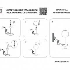 Настольная лампа декоративная Lightstar Cupola 804918 | фото 2